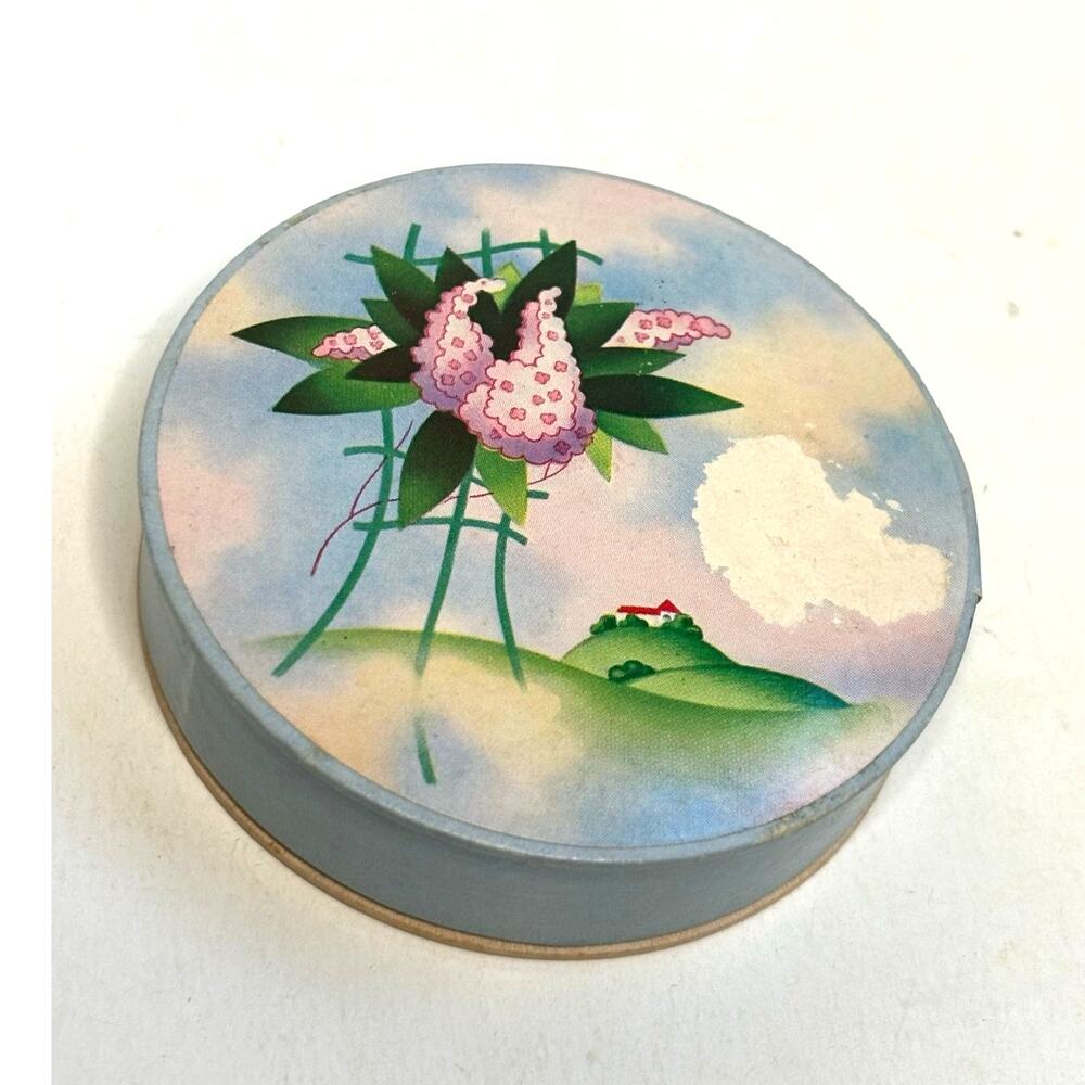 Vintage April Showers Perfumed Powder Cheramy 3/7 oz Sealed AS IS Vanity